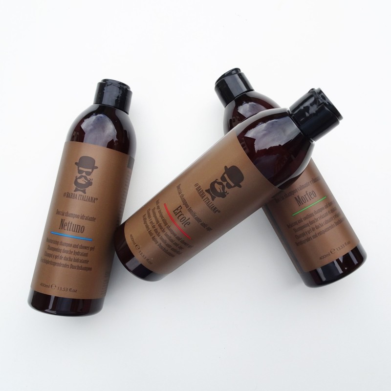 moisturizing shampoo and shower gel