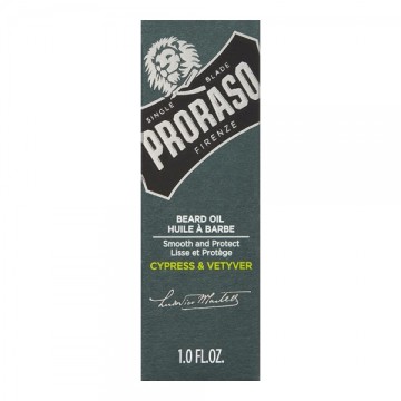 Huile pour Barbe Proraso Cypress et Vétiver 30 ml